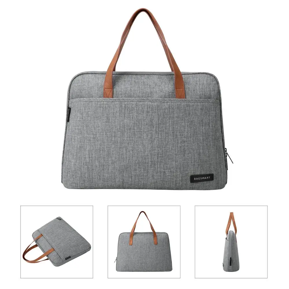 BAGSMART 14 дюймов портфель для ноутбука водонепроницаемая сумка легкая мессенджер