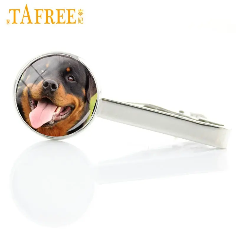 TAFREE новые модные подарки для любителей собак мужские зажимы для галстуков ретривер боксер Пудель корги животные Любовь Собака талисманы галстук бар булавки ювелирные изделия DG19 - Окраска металла: DG36