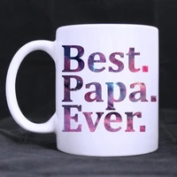 mug coffee cup funny mug fathers day gift best papa ever ceramic mug coffee cups 11 oz capacity