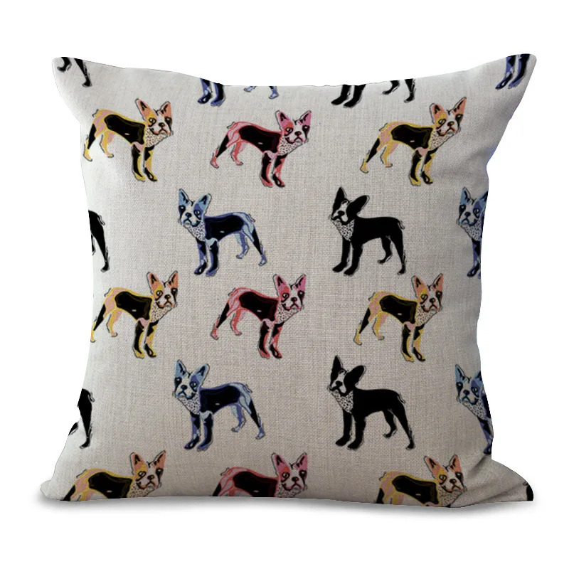 Декоративная Подушка Чехол Творческий Пёс из мультфильма головоломки 17 5 дюймов