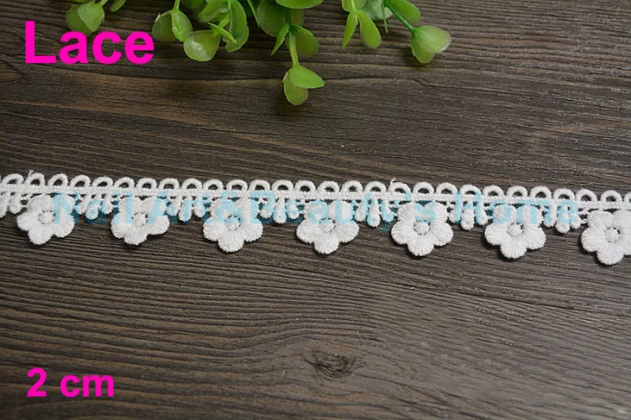 Ширина 2 см, 100% хлопок, шитье, искусственное кружево, отделка или ткань, основовязание, «сделай сам», аксессуары для одежды, бесплатная доставка #2643