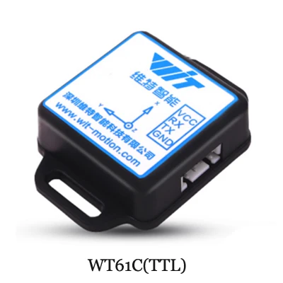 WT61CTTL WT61C IMU датчик 2 оси Угол наклона(шаг крена)+ 3 оси ускорение+ гироскоп MPU6050 Модуль Инклинометр для ПК/Android/MCU - Цвет: WT61CTTL
