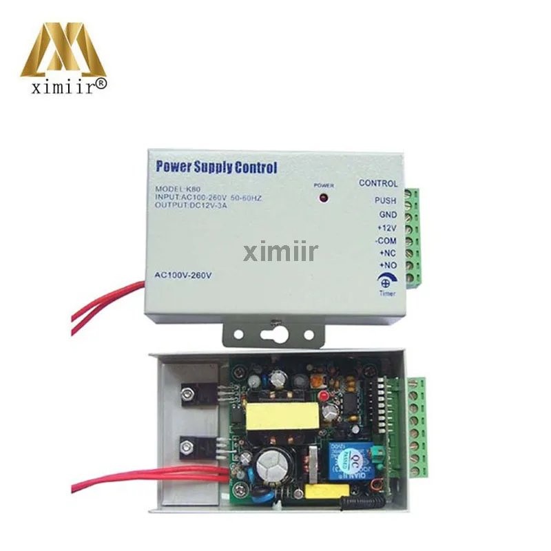 

Good quality 110-240v power supply 12v3a power supply for access control system TA-P03