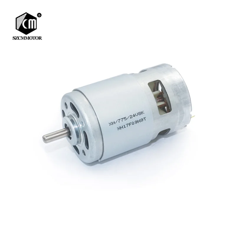 RS775 двигатель постоянного тока 12 V-24 V 4000-9000 об/мин шариковый подшипник большой высокий крутящий момент Мощность высокое качество электронный мотор для электродрели