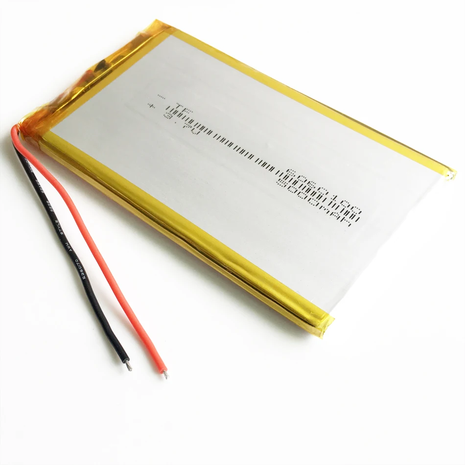 5 шт 3 7 V 5000mAh 6060100 полимер литий-Липо аккумуляторная батарея для GPS PSP DVD PAD