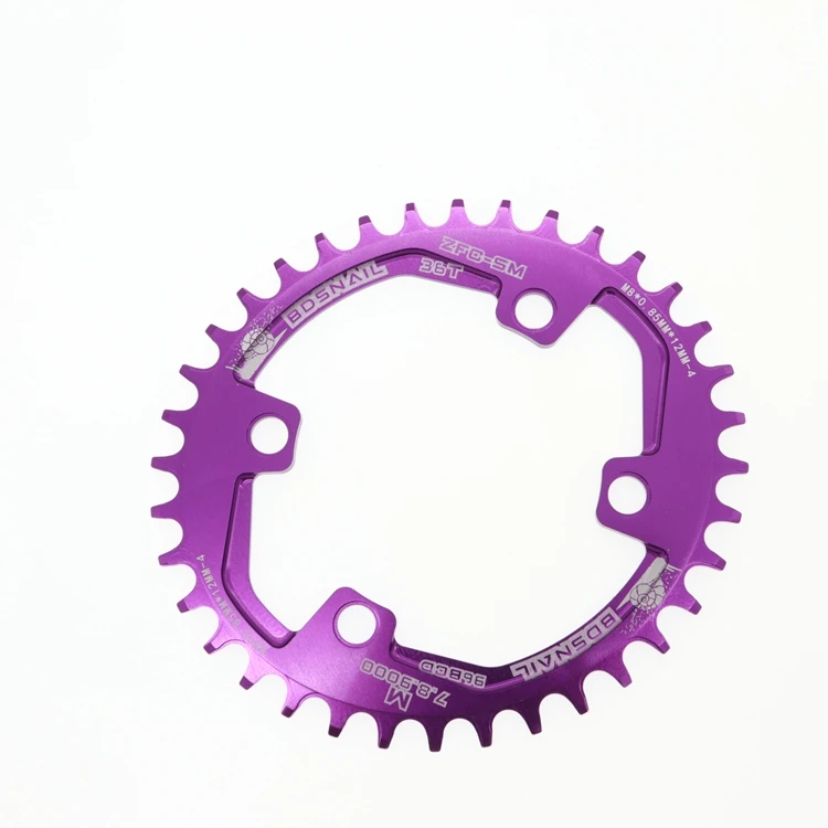 Овальная цепная цепь с улиткой для Shimano M7000 M8000 M9000 30 32T 34T 36T 96 BCD узкая и широкая велосипедная MTB велосипедная Звездочка зубная пластина