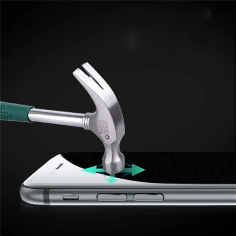 9H Алмазная блестящая защитная пленка из закаленного стекла для iPhone 4 4S 5 5C 5S SE 6 6S 7 8