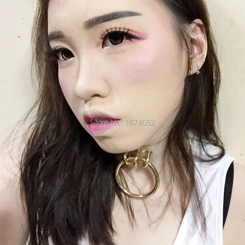 Модное женское ожерелье-чокер в стиле панк-рок | Украшения и аксессуары