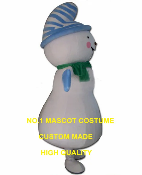 Новый костюм-талисман в виде снеговика размер для взрослых рекламный мультяшный