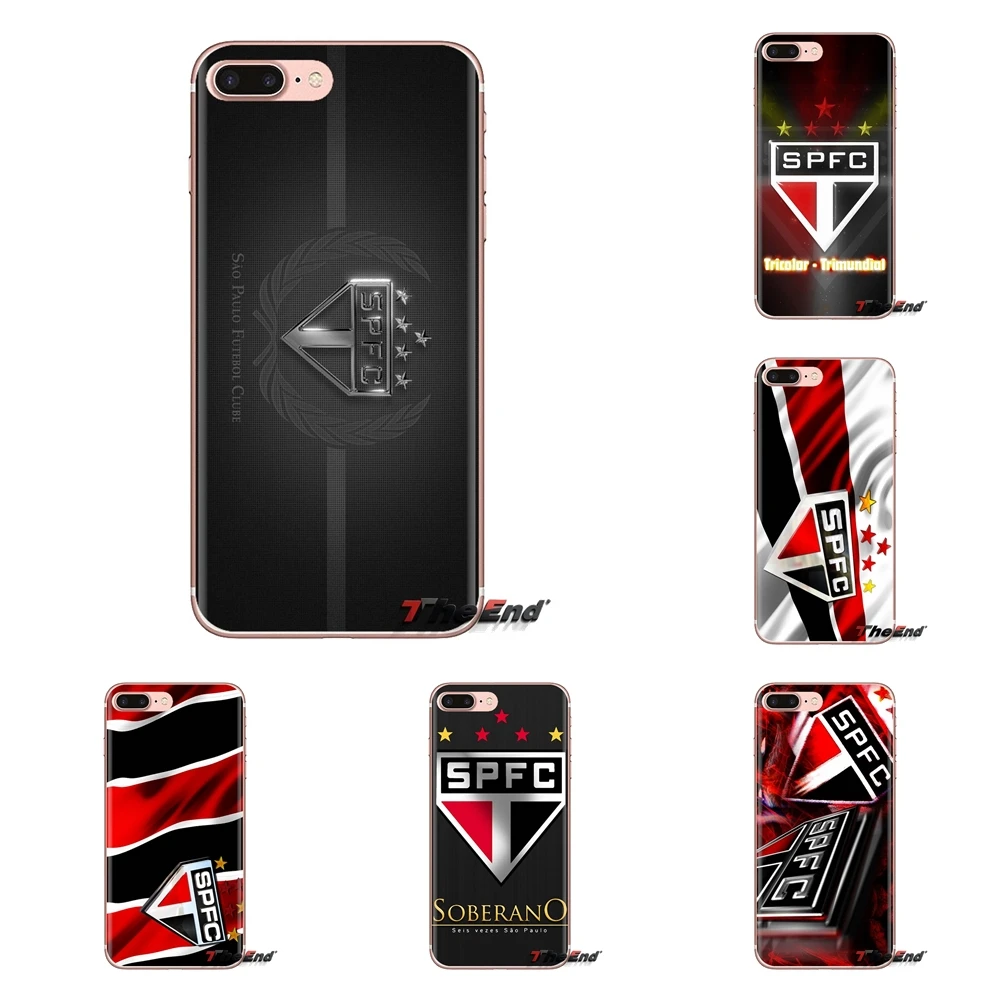 Soft Transparent Cases Covers For Huawei Mate Honor 4C 5C 5X 6X 7 7A 7C 8 9 10 8C 8X 20 Lite Pro Sao Paulo FC SPFC Football Logo |