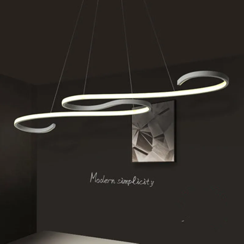 Post-modern simple restaurant chandelier creative personality art office living room lamp bedroom cafe bar table | Лампы и освещение