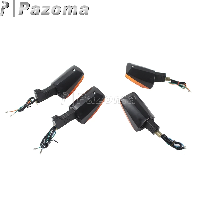 Pazoma New Motorcycle Front and Rear 12V LED Turn Signal Indicators Light Amber for MZ ETZ 251 | Автомобили и мотоциклы