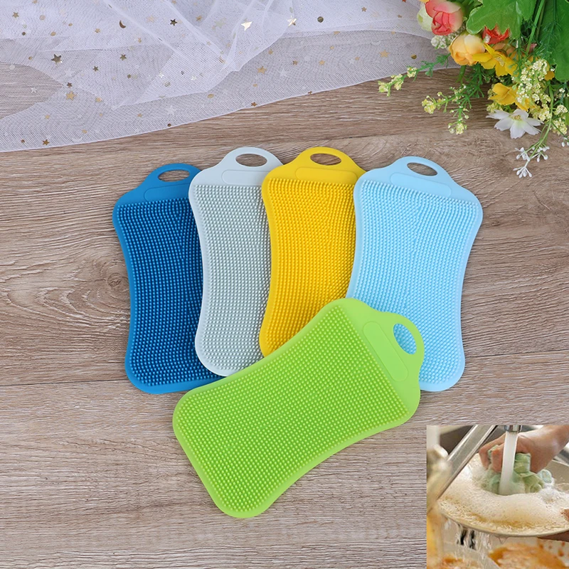 1 чехол из поликарбоната и силикона посудомоечная губка для мытья скребок Кухня