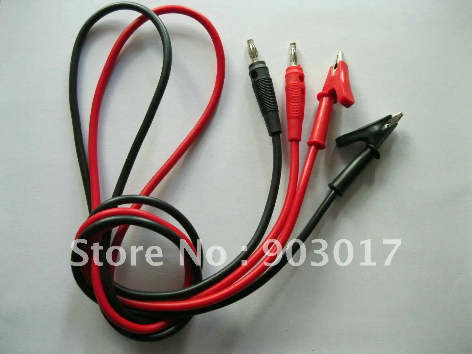 Абсолютно новый 10 комплектов 2 вида цветов Красный Черный Аллигатор зажим для B