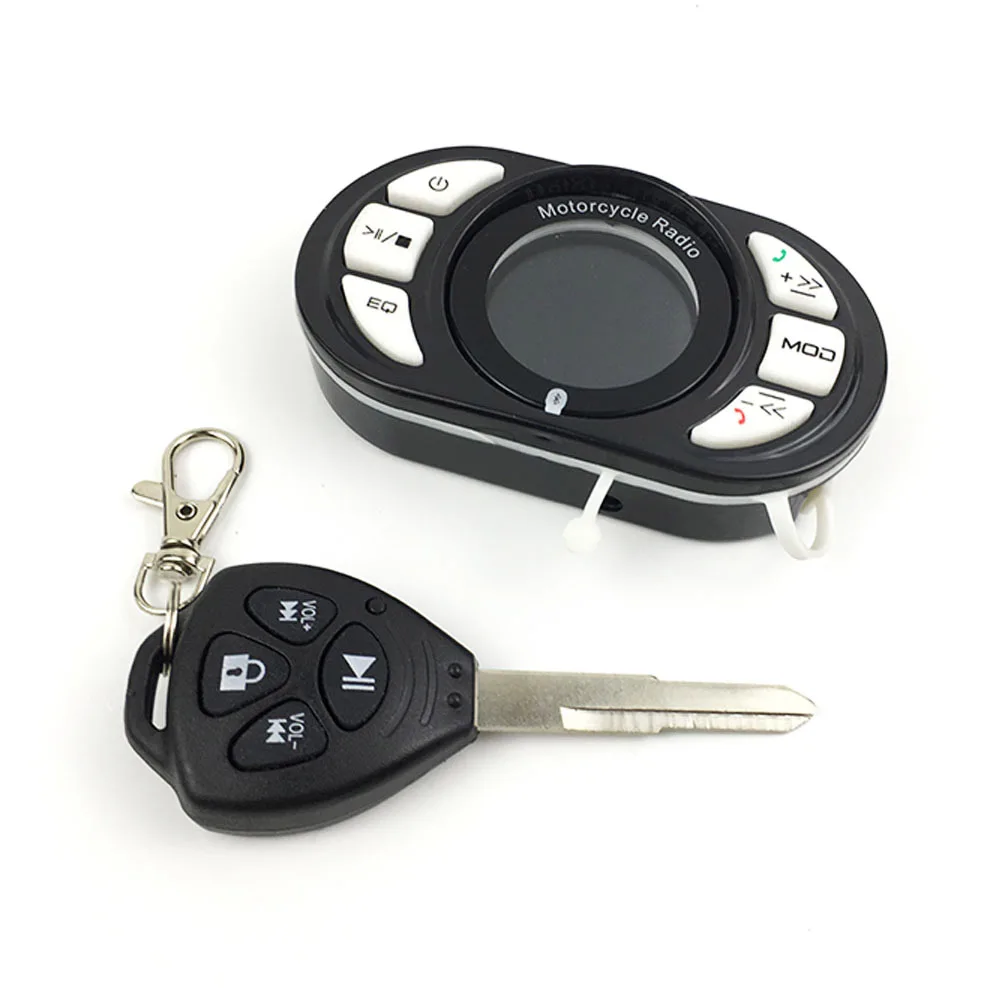 Мотоцикл Bluetooth Mp3 музыкальный плеер сигнализация аудио радио звуковая система