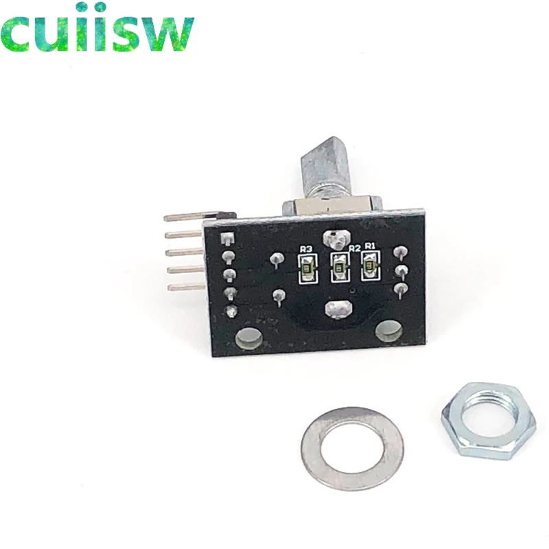 1 шт. модуль роторного датчика arduino KY-040 | Электронные компоненты и принадлежности