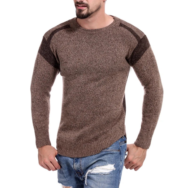 GNIBIEL для мужчин одежда осень 2018 г. свитер повседневной носки Корея slim fit модный