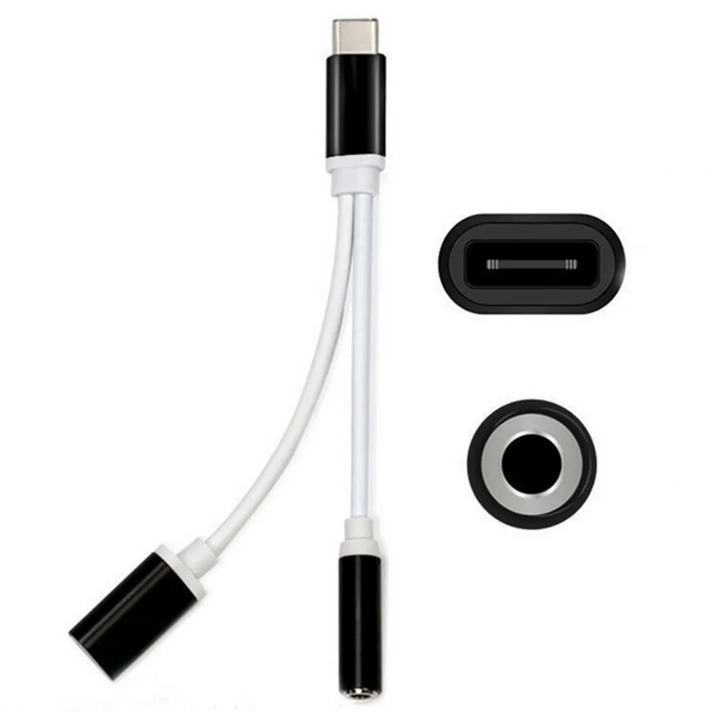Новый Тип C до 3 5 мм Aux Jack type-C адаптер для зарядки аудио сплиттер huawei P30 Xiaomi Mi 8 6 5X |