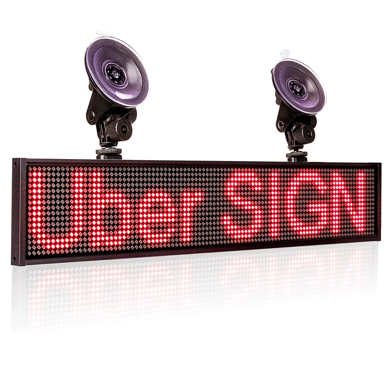 

P5 Car Led Display Multifunction WiFi Programmable Advertisement Scrolling Message Led Sign Display Board
