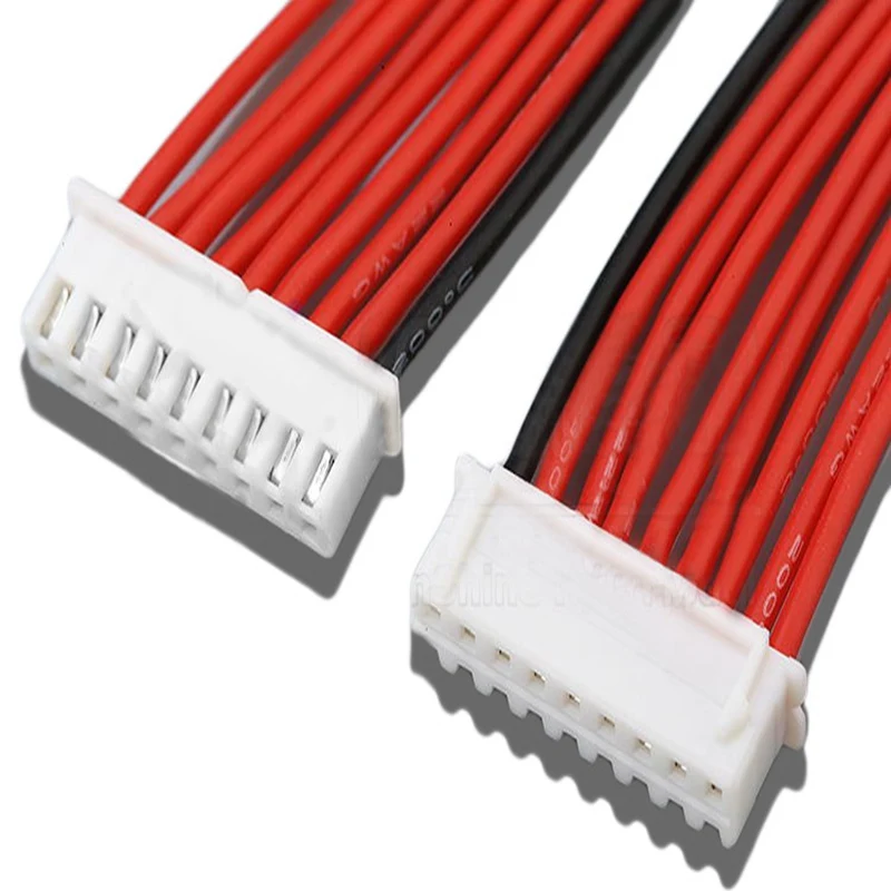 Зарядное устройство для батарей Lipo силиконовый кабель удлинитель 2S 3Pin 3S 4Pin 4S 5Pin 6S