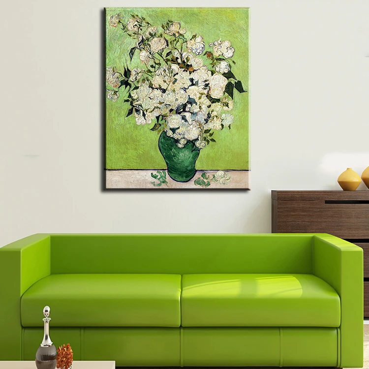 Розы в вазе от Винсента Ван Гога производители красок для домашнего декора идея