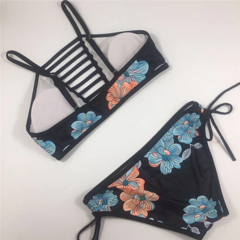 Сексуальное бикини женский купальник плюс размер купальный костюм монокини для