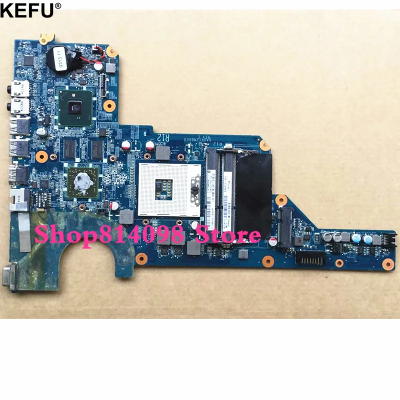 Материнская плата для ноутбука HP Pavilion 636372-001 материнская 6470 G4 G7 HM55/1G DA0R12MB6E0 DA0R12MB6E1 |