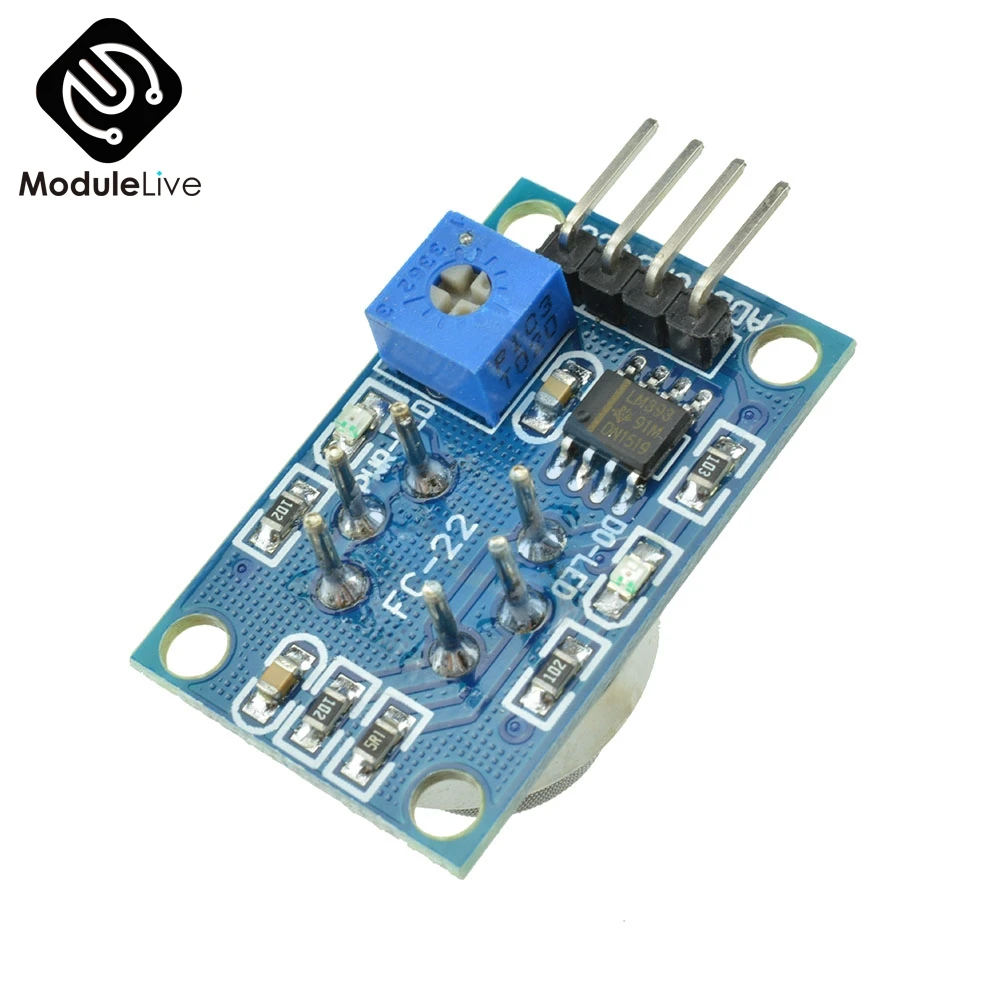 Модуль датчика газа и водорода MQ8 MQ-8 модуль сигнализации для Arduino New Diy |