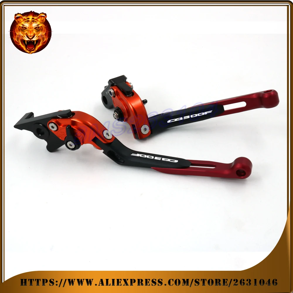 Регулируемый складной выдвижной тормозной рычаг сцепления для HONDA CB300F CB 300F 2015 с