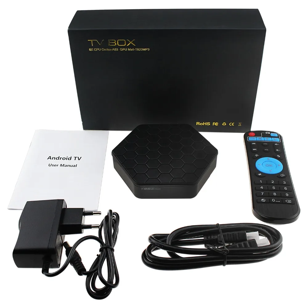 T95Z Plus Android 7,1 iptv-приставка подписка Канал 16G/32G rom 5000 бесплатно live лучший Испания арабский французский paytv smart IPTV приставка