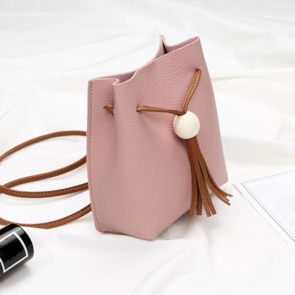 2020 модные женские сумки на одно плечо украшенные кисточками сумка из