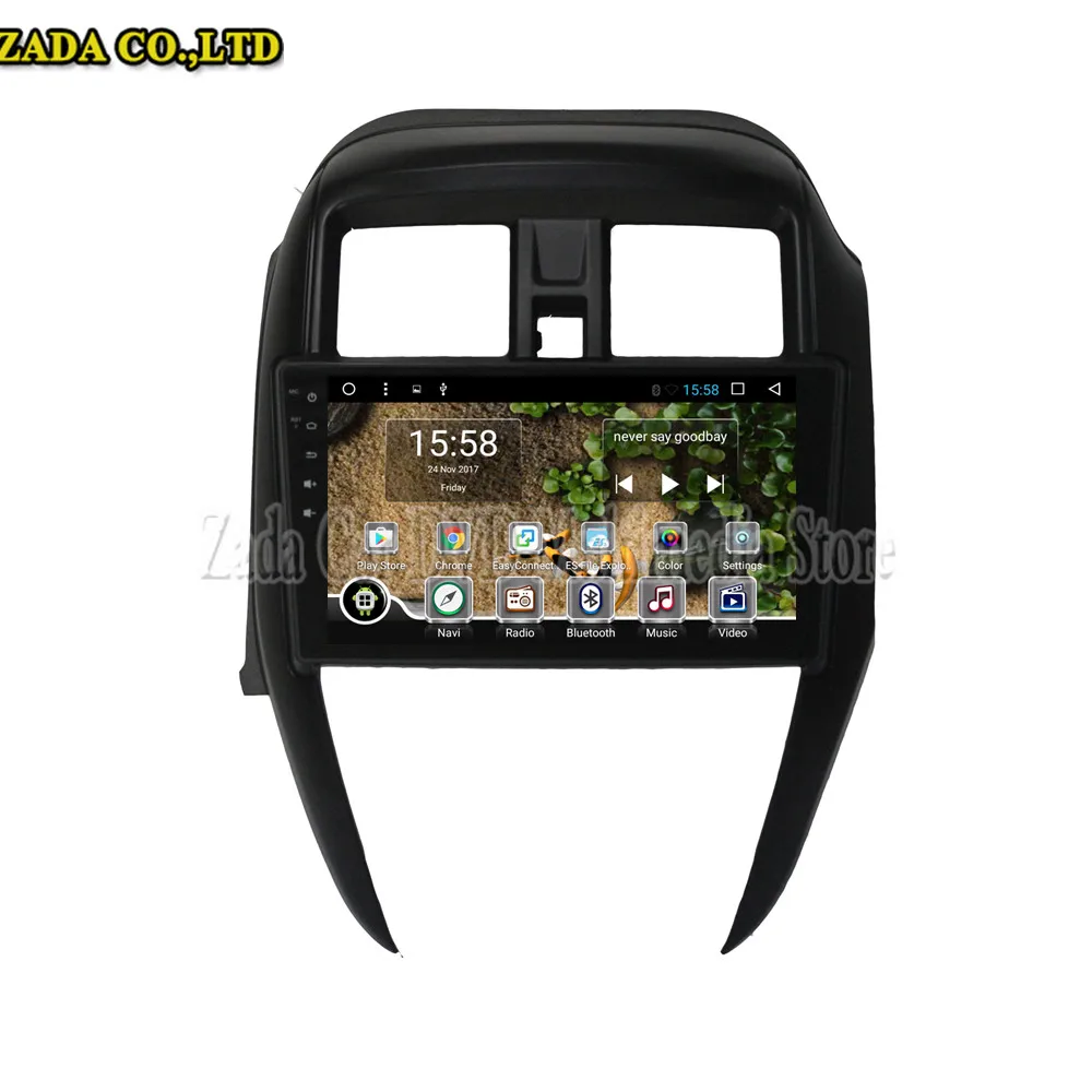 NaviTopia 10.1inch 1024*600 1GB/2GB RAM Quad Core/Octa Core Android 6.0 Car Radio player for Nissan Sunny 2014 2015 2016 | Автомобили и