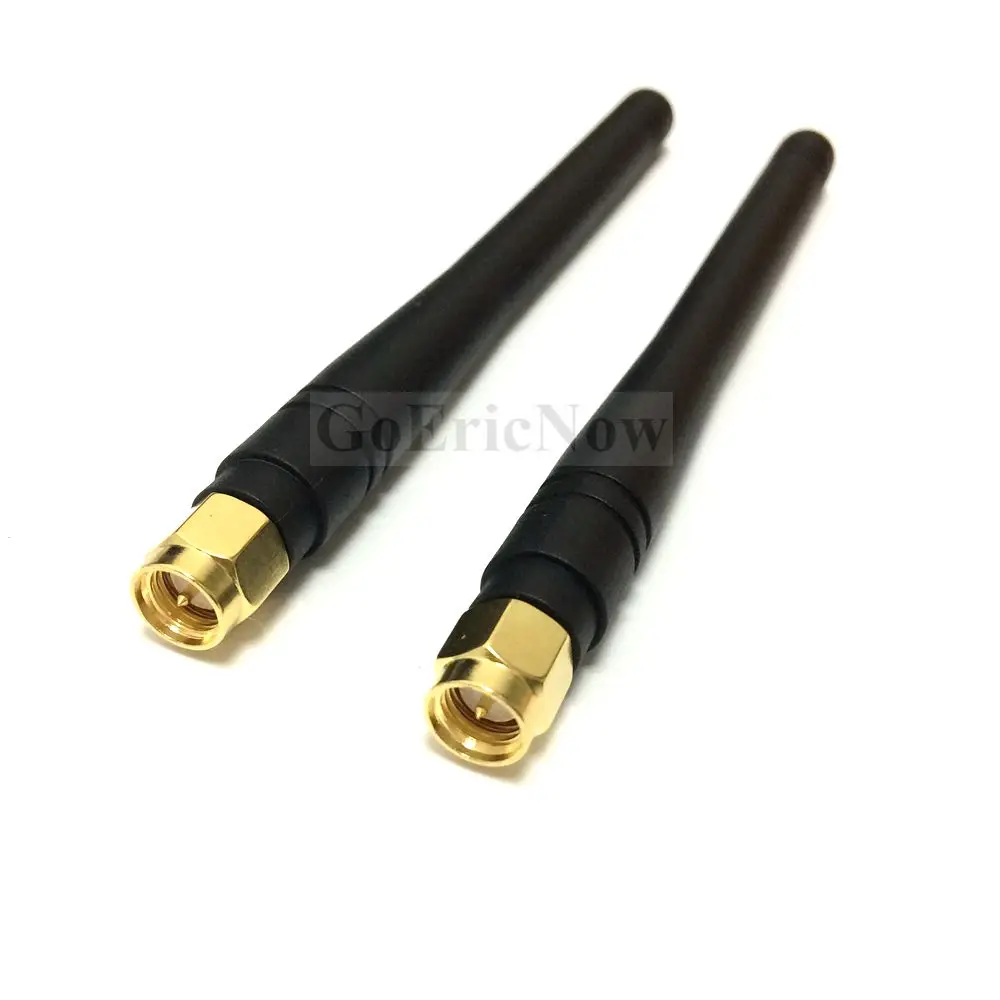 5 шт. RF коаксиальный 2 dbi/3 dbi 10 см прямой SMA Мужской GSM 2G/3G 900 ~ 1800 МГц небольшой