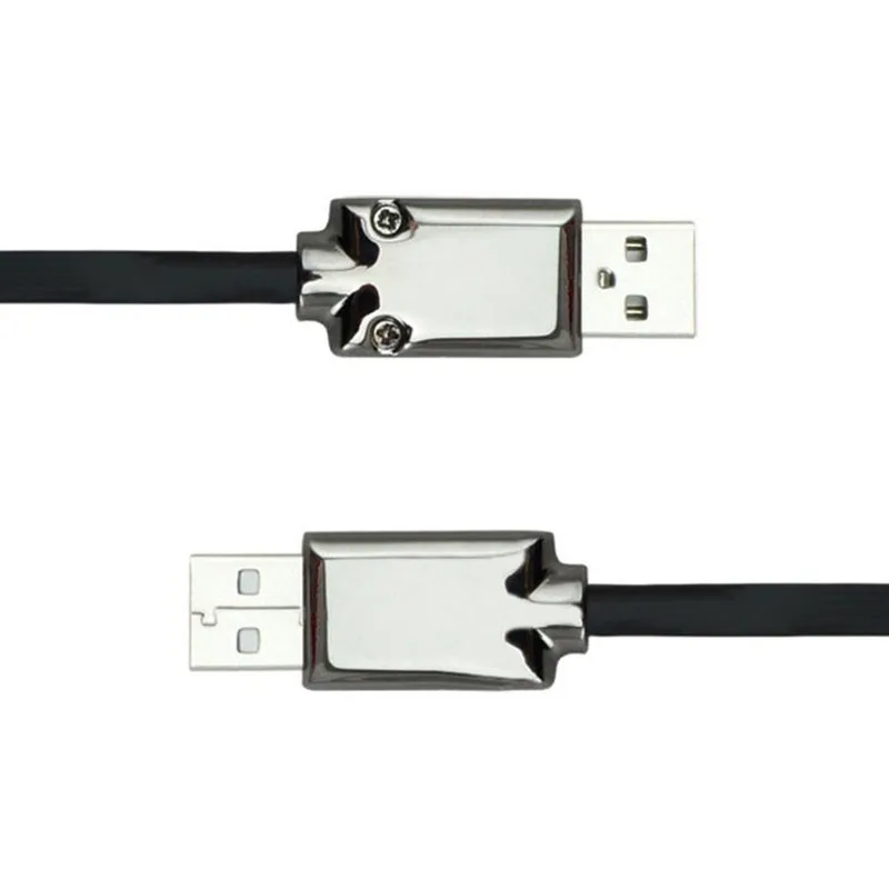 JSJ двойной мужской usb кабель USB2.0 линия передачи данных Мужской для общественного