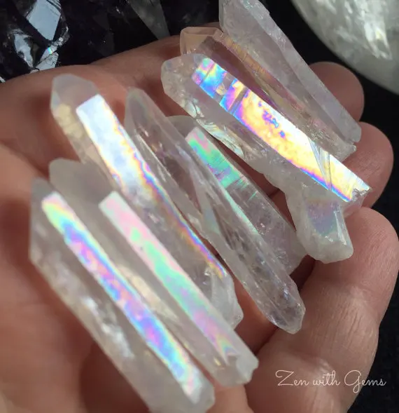 Искусственный кварц в форме ангела блестящий камень для самостоятельного