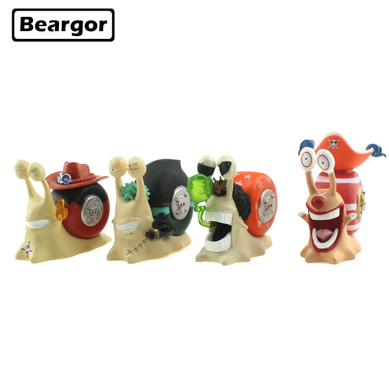 12 шт. милый 3 &quotone piece Den Mushi Luffy Zoro Nami Law Ace Sanji Franky и т. д. 8 см ПВХ фигурка модель куклы