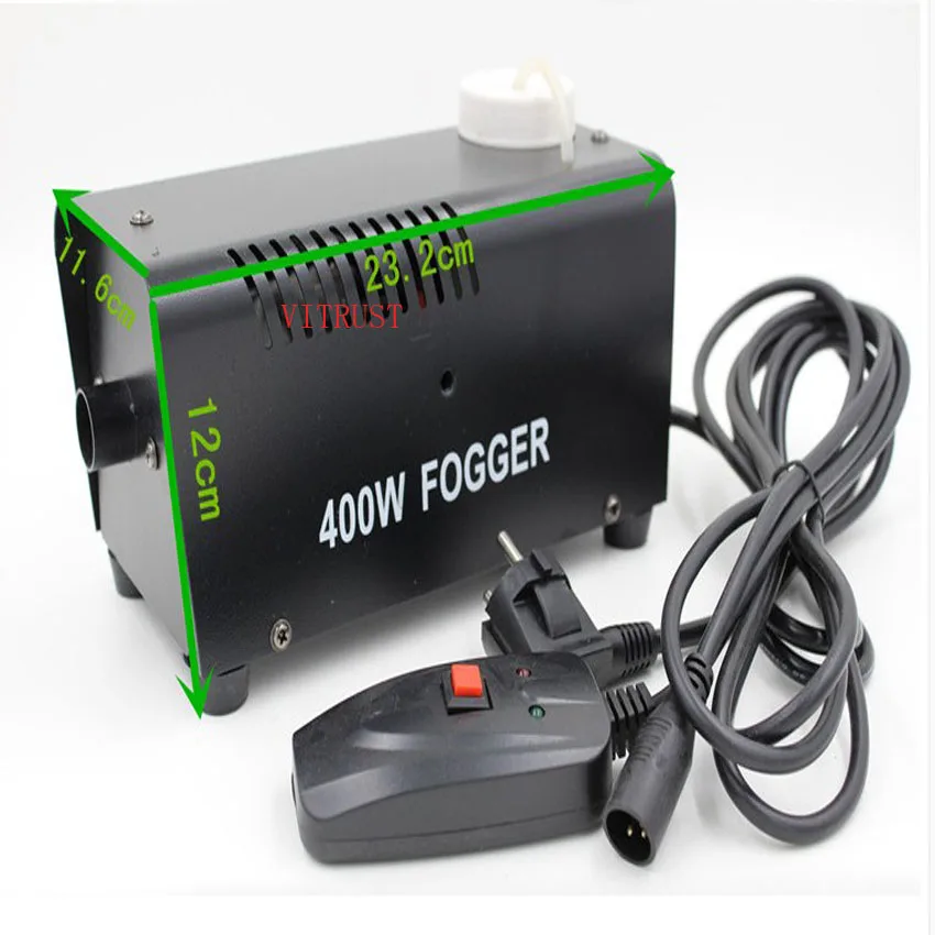 Smoke Fog Machine Stage Lighting Effect Generator with Line Controller Gogger DJ Equipment | Лампы и освещение