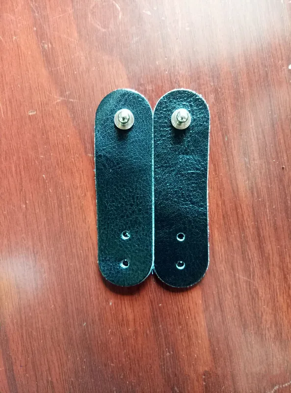 100 шт. цвета: черный и коричневый цвета натуральная кожа устройство для