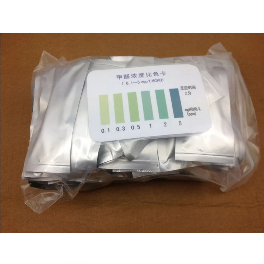 売る ホルムアルデヒド比色管 0.1-5 テストパッケージ水質ホルマリン残留物検出キットホルムアルデヒド分析試験紙