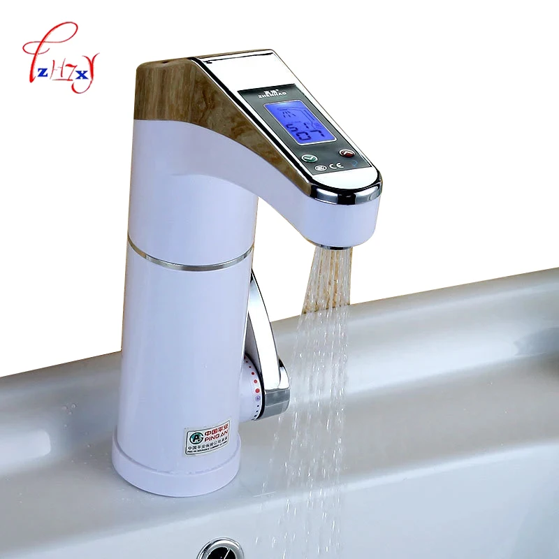 

220v Instant electric water heating Faucet Intelligent LCD display Hot and cold water faucet ZH-SC 1pc