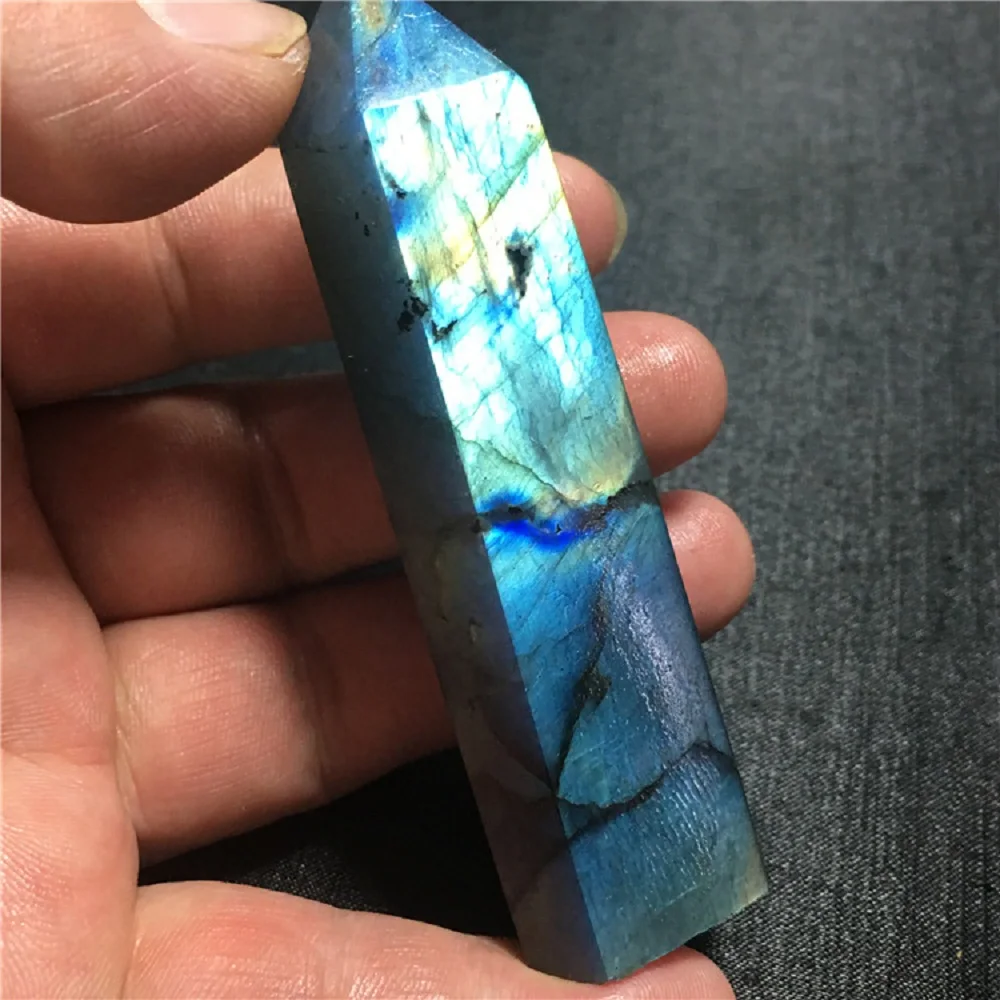 5 шт. коллекционные изделия Лабрадорит Лунный Камень кварцевый кристалл и