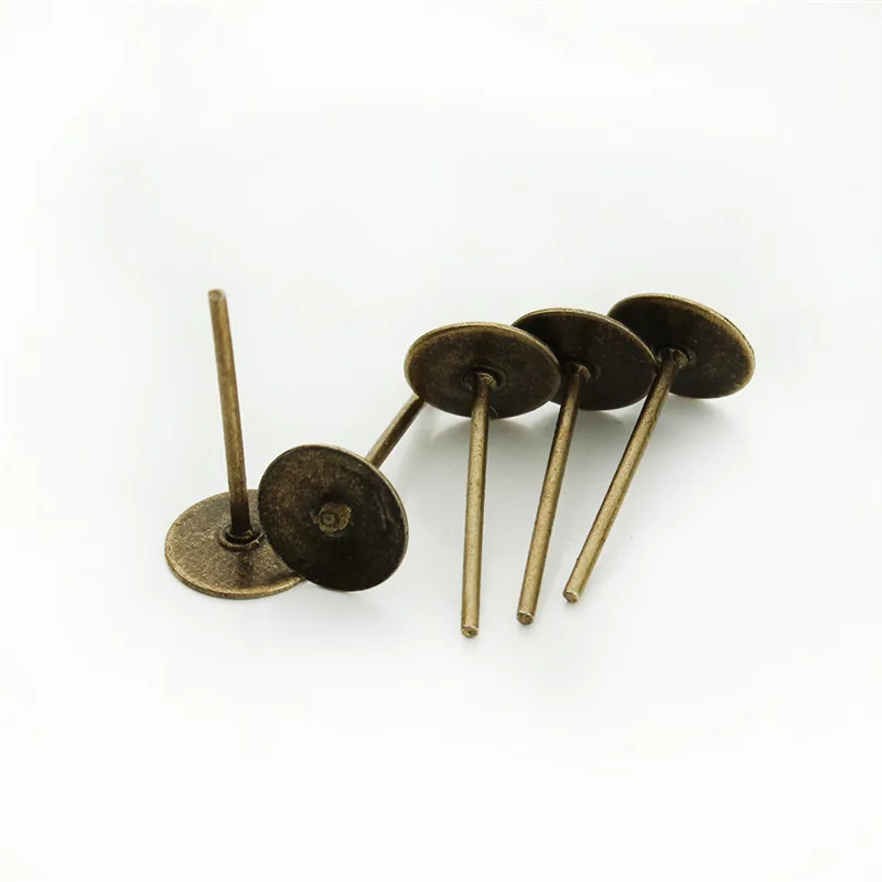 Серьги-гвоздики для сережек-гвоздиков застежки принадлежности бижутерии сделай