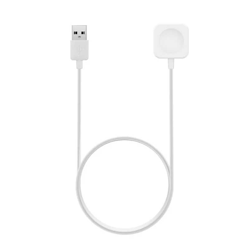 Белый Беспроводное зарядное устройство для iWatch серии 1 2 3 USB Сертифицированный Магнитный iWatch зарядный кабель 1 м для Apple Watch Беспроводное зарядное устройство - Цвет: Белый