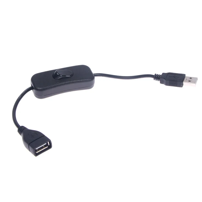 Горячая черный USB кабель с переключатель вкл./выкл. Управление питанием для Arduino Raspberry домашний офис переключатель поставки аксессуары инструменты