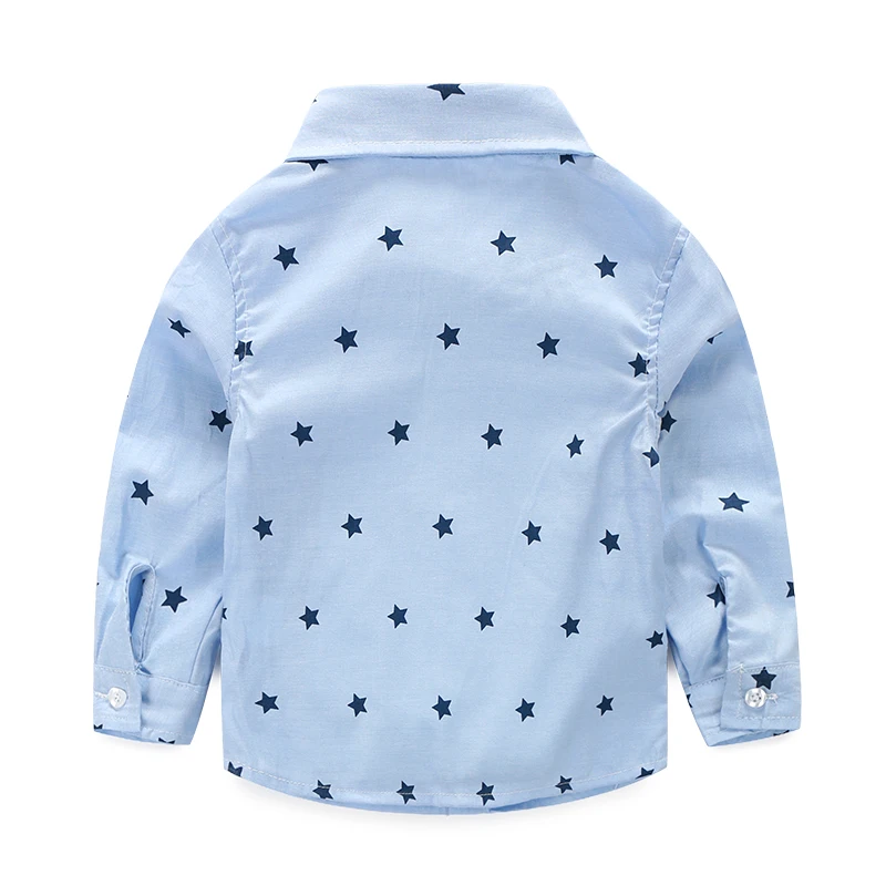 2018 Bebes Boy Clothes Baby Boys Kids Waistcoat+Shirt+Pants Child Infant Formal Gentleman Set Spring New Style Suit |