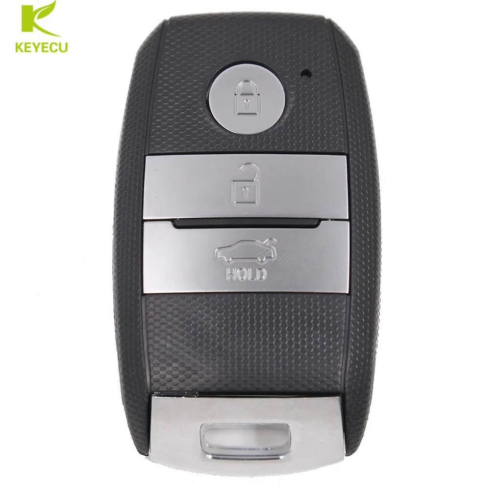 KEYECU подлинный умный дистанционный ключ брелок от машины 433 МГц ID47 для Kia KX3 2015 2017 P/N: