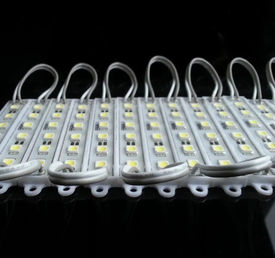 

DHL Free Shipping LED Module Light Lamp SMD 5050 IP65 Waterproof LED Modules For Sign Letters LED Back Lighting DC12V