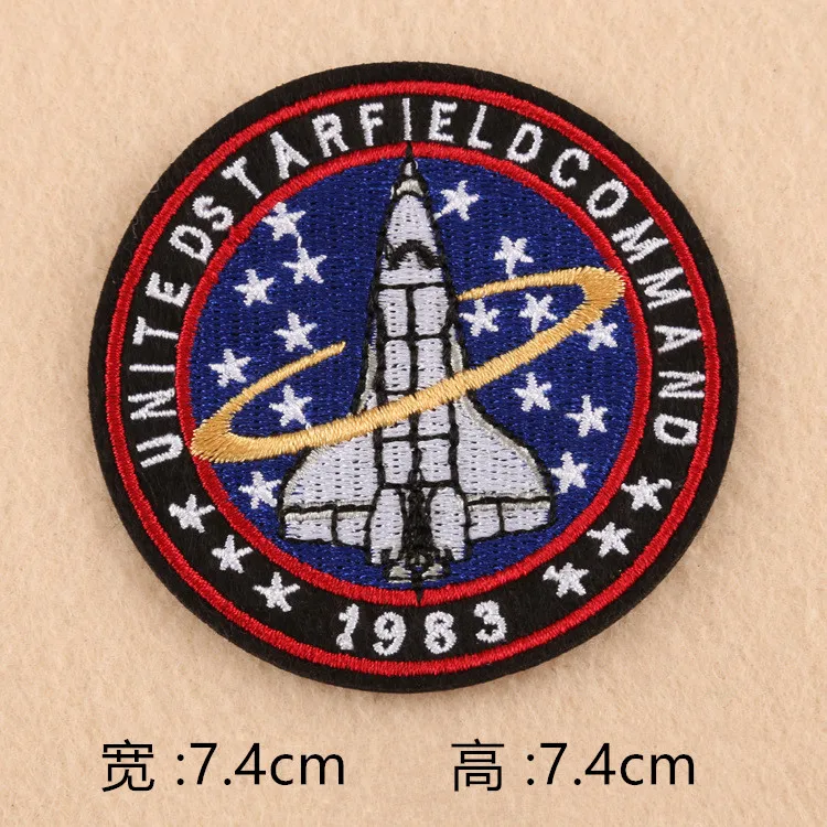Новое поступление звезды самолеты планета вышитые патчи железные на мотив