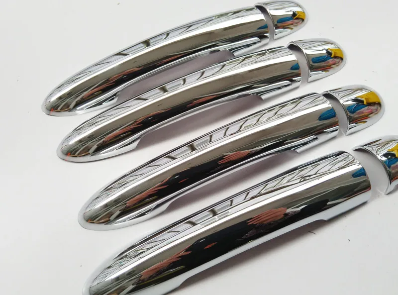 For Renault SCENIC 2 II 2003 2004 2005 2006 2007 2008 2009 chrome Door handle catch cover Trim cap auto accessories