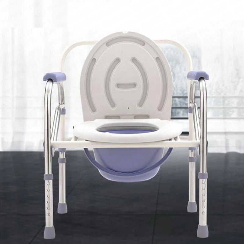 저렴한 침대 옆 변기 의자 의료 샤워 의자 목욕 좌석 헤비 듀티 스틸 변기 화장실 의자, 높이 조절 접이식 휴대용